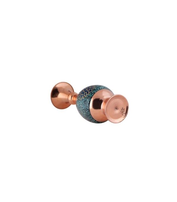 خرید اینترنتی گلدان صراحی فیروزه کوبی آقاجانی کد FT012 با ارسال رایگان